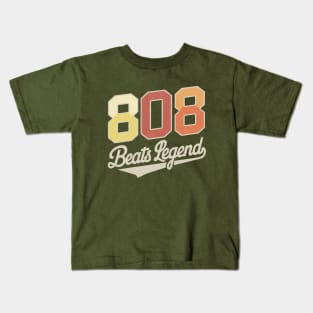 808 Beats Legend - Classic Drum Machine Kids T-Shirt